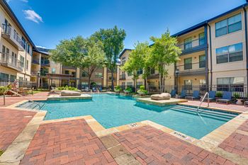 Resort-style pool